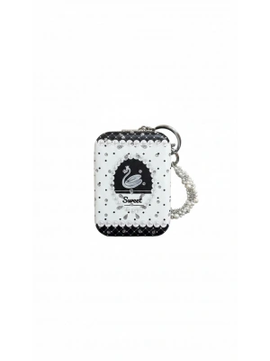 Sweet Yazılı Kristal Taşlı Cep Aynası