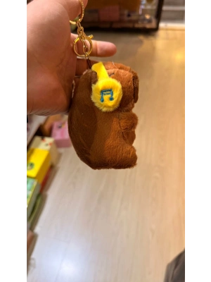 Cappypara kulaklıksı müzik dinliyor sarı