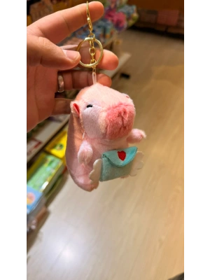 Pembe Cappypara Mektupsu Taşıyor Mavi