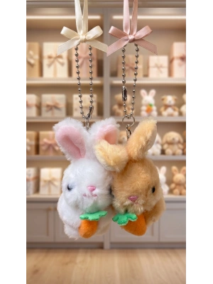 Tavşan Rabbit Sevgililer Çanta Süsü Anahtarlık