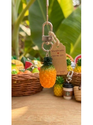Ananas Meyve Anahtarlık