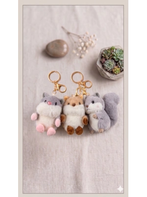 Sincap Figür Peluş Anahtarlık Çanta Süsü
