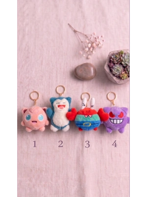 Pokemon Figürler Anahtarlık Çanta Süsü