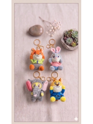 Disney Zootopia Karakterler Anahtarlık Çanta Süsü