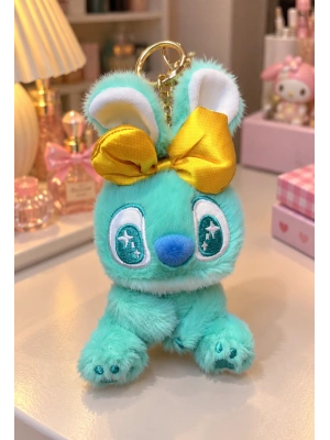 Fiyonklu stich mint yeşili