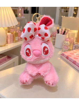 Fiyonklu stich pembe