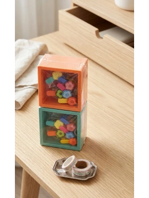 Papatya Kutulu Toka Seti