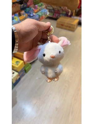 Uzun kulaklı tavşan beyaz