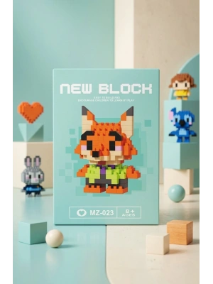 Zootropolis Bricks Mini Blok Yapboz