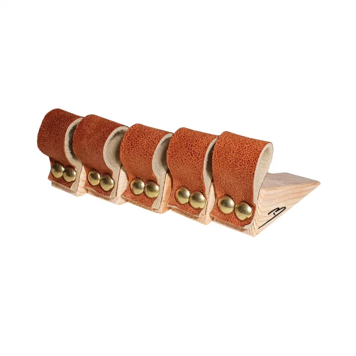 Barış Dizayn Premium Deri Kapı altlığı kapı stoperi stopper kapı durdurucu (1 Adet) Renk Seçimli