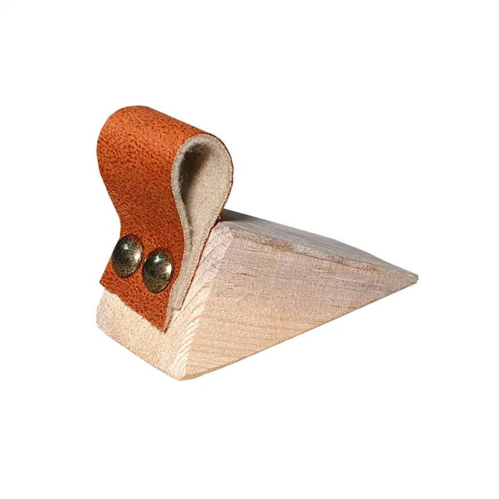 Barış Dizayn Premium Deri Kapı altlığı kapı stoperi stopper kapı durdurucu 4,5CM (1 Adet) Renk Seçimli