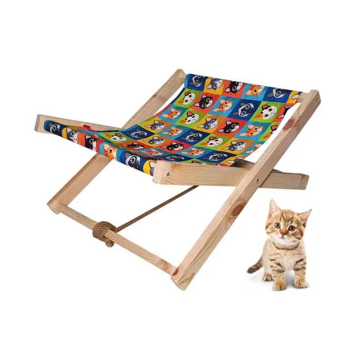 Barış Dizayn Yerde Kullanım kedi hamağı kedi yatağı kedi konfor XL büyük boy 4 Renk Seçimli