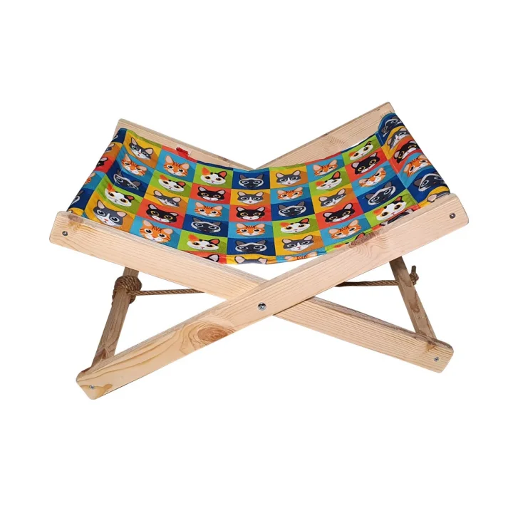 Barış Dizayn Yerde Kullanım kedi hamağı kedi yatağı kedi konfor XL büyük boy 4 Renk Seçimli