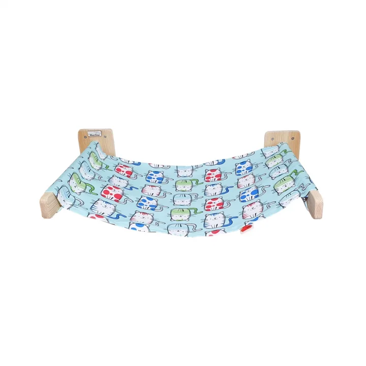 Barış Dizayn Duvara Monte 4 renk seçimli XLarge iki kollu kedi hamağı kedi yatağı XL 12KG Kapasiteli