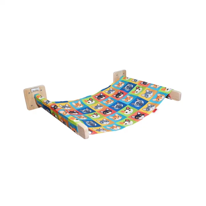 Barış Dizayn Duvara Monte 4 renk seçimli XLarge iki kollu kedi hamağı kedi yatağı XL 12KG Kapasiteli