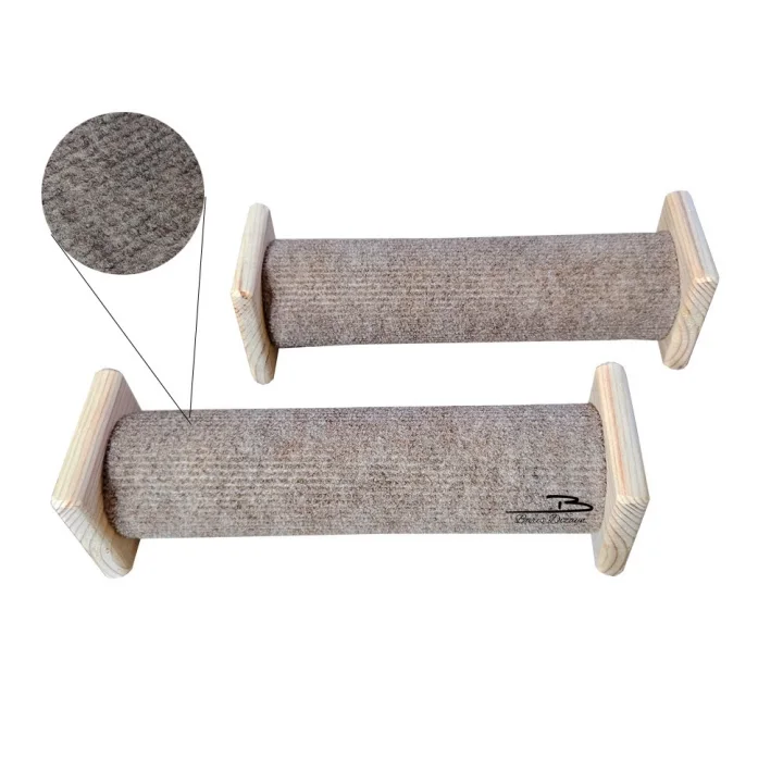 Toptan Satış - Barış Dizayn Doğal Portatif Tırmalama Makarası Halı kaplamalı 25cm 2 Adet (renk seçimli)