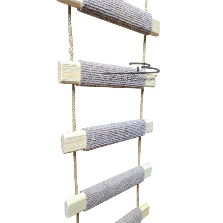 Barış Dizayn Metrelik Tırmanma merdiven Kedi yolu Kedi köprüsü 1-2-3-4 metre (ölçü seçimli)