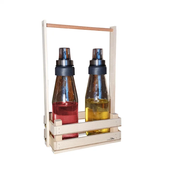 Barış Dizayn Dekoratif Şişelik Süs Yılbaşı Özel kasa Kozalak Kutusu Çam Ağacı Süsü (Şişeler hariç)