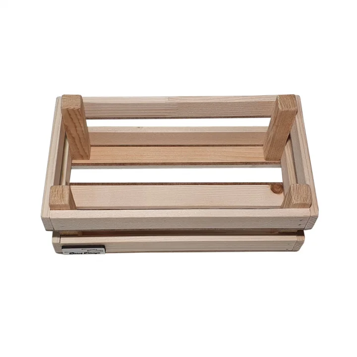 Barış Dizayn Doğal Ahşap Kasa Mini Çok Amaçlı Ağaç Kasa Ekmeklik Meyvelik Süsleme Sepet Limon Kasası Modeli