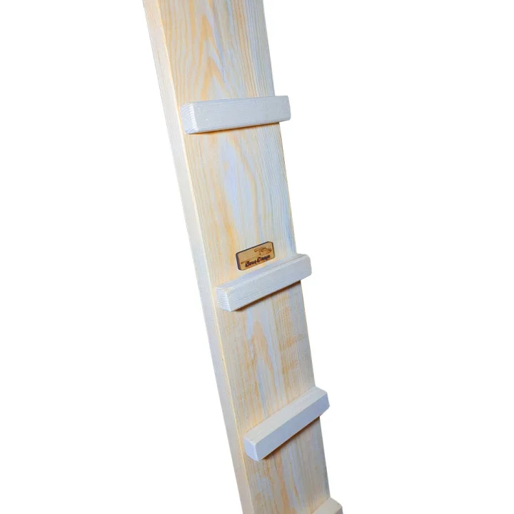 Barış Dizayn Doğal ahşap portatif - duvara/yere monte edilebilir kedi merdiven yolu (60cm)