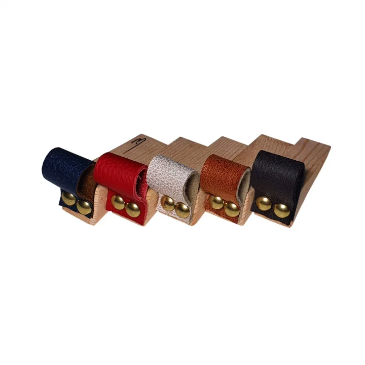 Barış Dizayn Premium 5 Renk Deri Kapı süslü altlığı kapı stoperi stopper kapı durdurucu (5li paket)