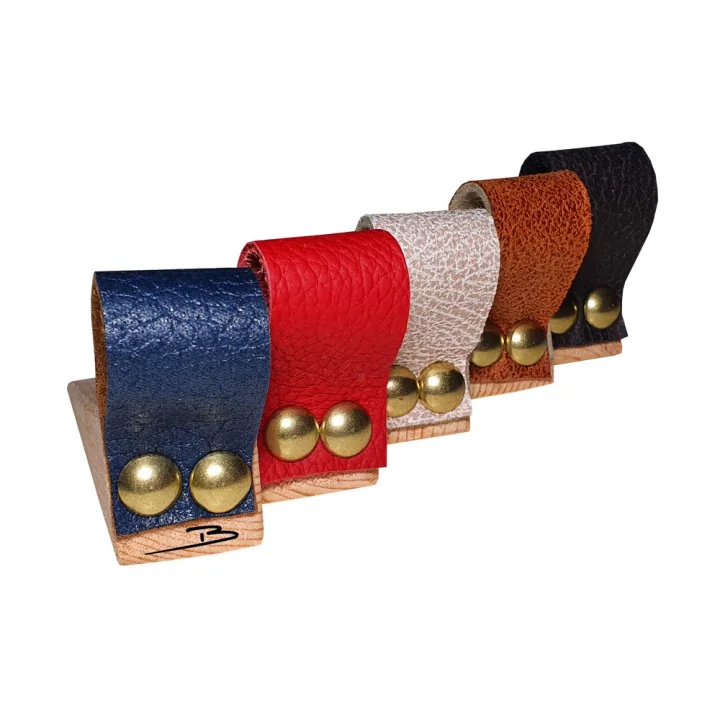 Barış Dizayn Premium 5 Renk Deri Kapı süslü altlığı kapı stoperi stopper kapı durdurucu (5li paket)