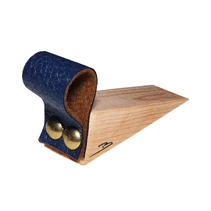 Toptan Satış - Barış Dizayn Premium Deri Kapı altlığı kapı stoperi stopper kapı durdurucu (1 Adet) Renk Seçimli