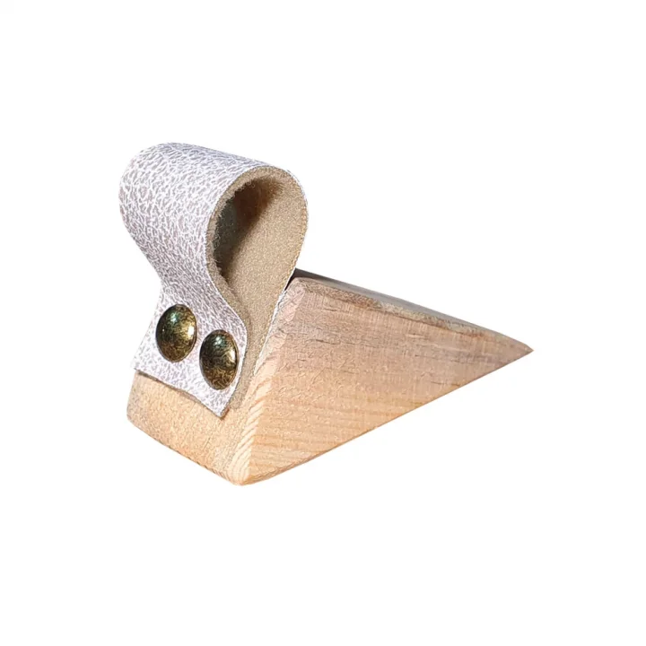 Barış Dizayn Premium Deri Kapı altlığı kapı stoperi stopper kapı durdurucu 4,5CM (1 Adet) Renk Seçimli