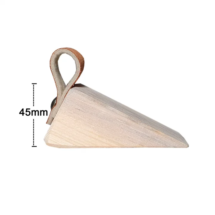 Barış Dizayn Premium Deri Kapı altlığı kapı stoperi stopper kapı durdurucu 4,5CM (1 Adet) Renk Seçimli