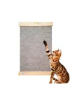 Barış Dizayn Ekonomik Doğal Ahşap Duvara Monte Kedi Tırmalama Paneli Tırmalaması Tırnaklama (55x40cm) 2 Renk