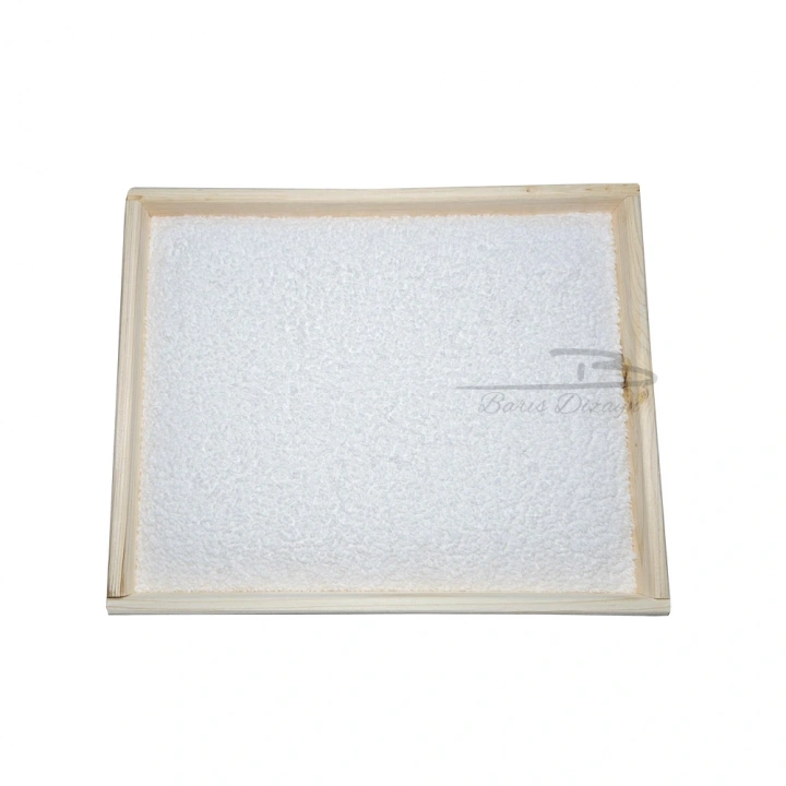 Toptan Satış - Doğal Ahşap Ortopedik Wellsoft Peluş Kedi Yatağı Yer Yatağı 40x50cm (2 renk)