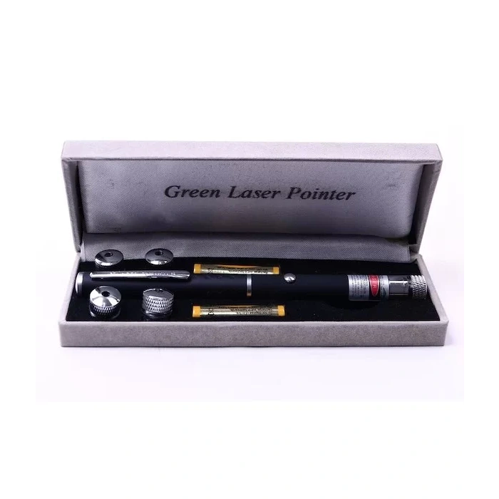 BİGEM BM-521 PİLLİ 5 BAŞLIK YEŞİL LAZER