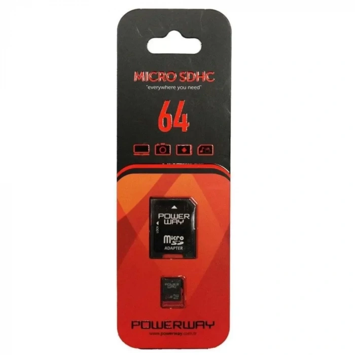 POWERWAY 64GBMC HAFIZA KARTI