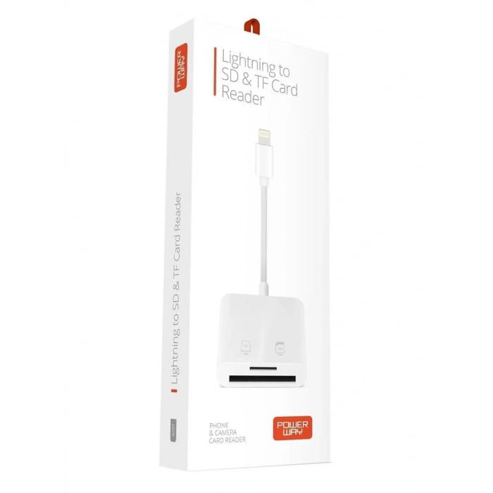 POWERWAY AC07 IPHONE SD KART OKUYUCU