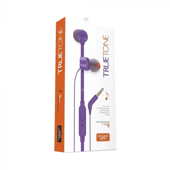 POWERWAY TRUETONE MİKROFONLU KULAKLIK