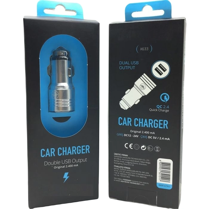 POWERWAY X633 3.4A METAL ARAÇ BAŞLIK