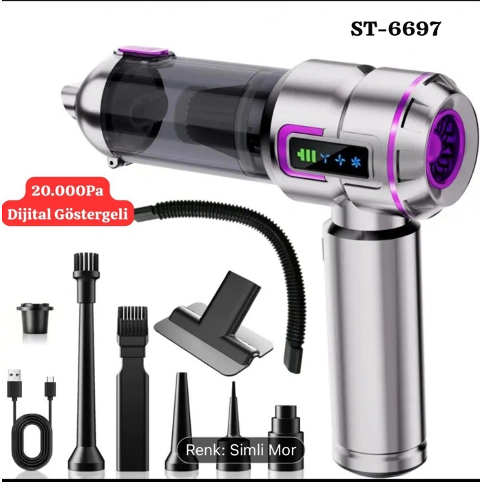 LERFEİ LF-6697A ŞARJLI SÜPÜRGE