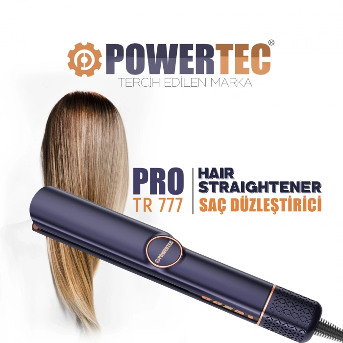 POWERTEC TR 777 SAÇ DÜZLEŞTİRİCİ