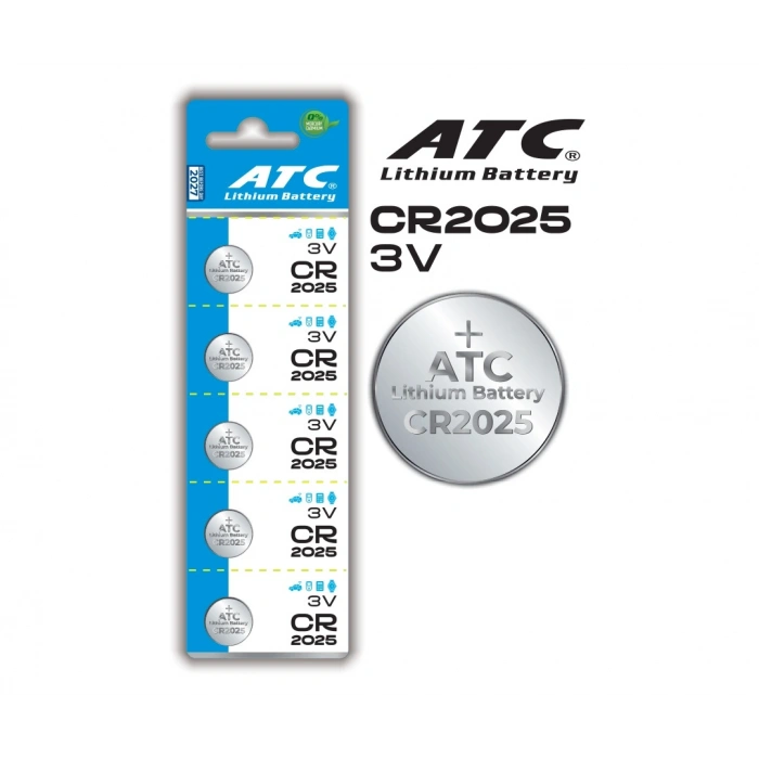 ATC CR2025 PARA PİL 5Lİ