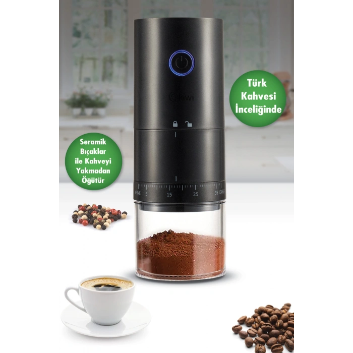 KİWİ KSPG-4817 KAHVE BAHARAT ÖĞÜTÜCÜ