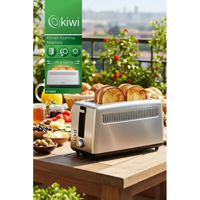 KİWİ KT-6533 EKMEK KIZARTMA