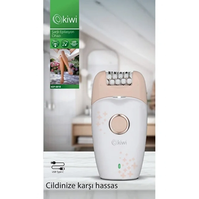 KİWİ KEP-6818 EPİLASYON ALETİ