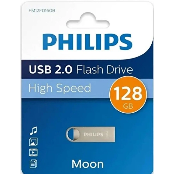 PHILIPS MOON 128GB METAL FLASHBELLEK