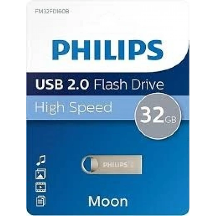 PHILIPS MOON 32GB METAL FLASHBELLEK