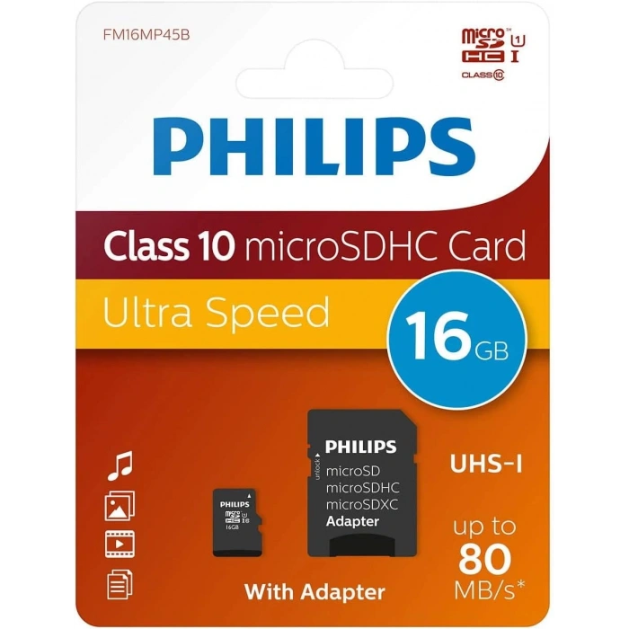 PHILIPS 16GB MİCRO SD KART