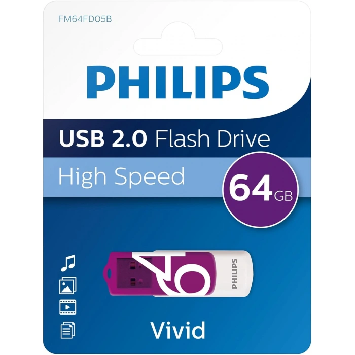 PHILIPS VİVİD 64GB FLASHBELLEK