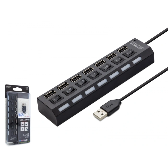 HADRON HDX7001 7 PORT USB ÇOĞALTICI