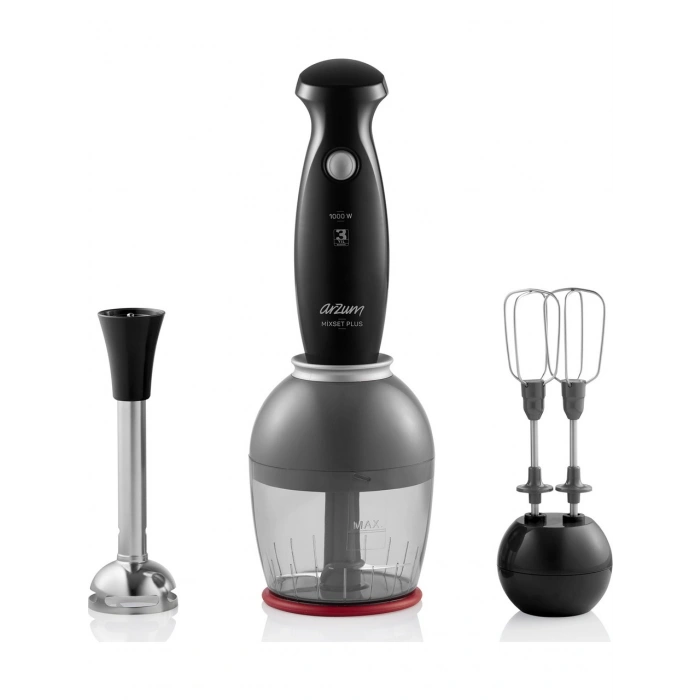 ARZUM AR 1117 MİXSET PLUS EL BLENDER SETİ