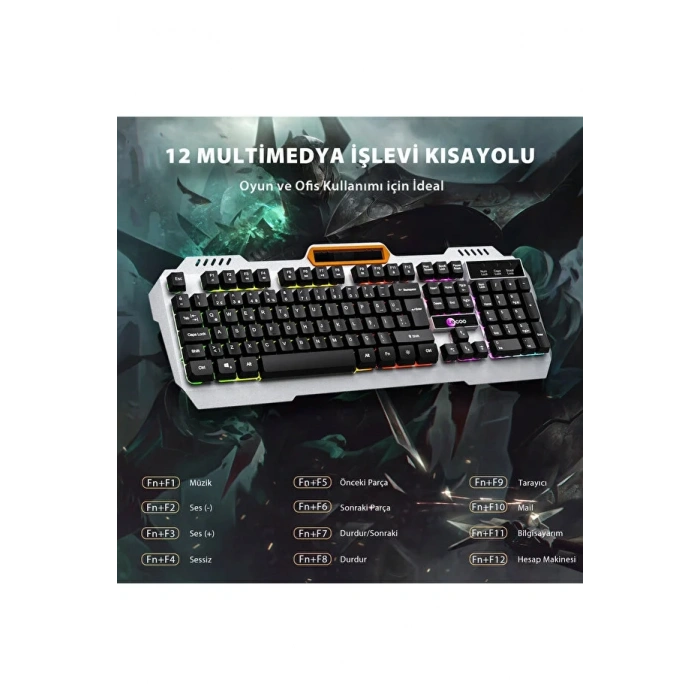 LECOO KB123 OYUNCU KLAVYESİ