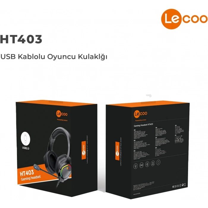 LECOO HT403 BİLGİSAYAR KULAKLIĞI